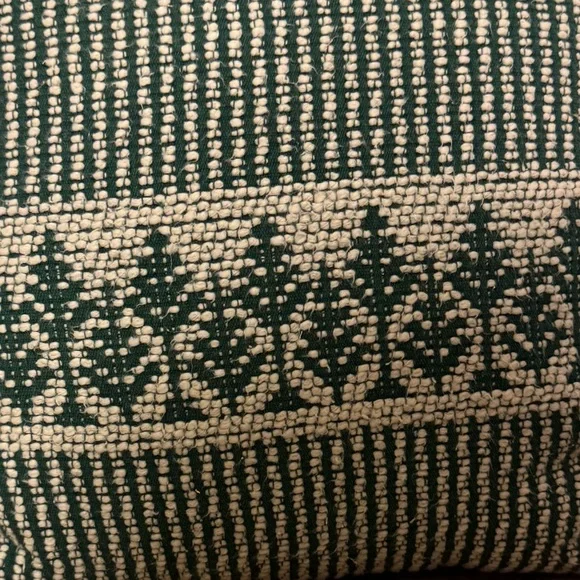 Hearth & Hand Green and Cream Accent Pillow - Picture 3 of 6